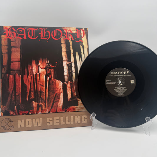 Bathory - Under The Sign Of The Black Mark Vinyl LP Reissue Repress Black