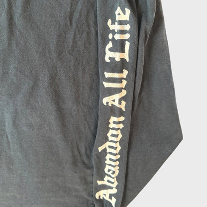 NAILS Band Hated Ad Infinitum - Abandon All Life Long Sleeve T-Shirt Size L