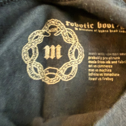 Robotic Boot Stephen O'Malley Khanate T-Shirt Size L Burning Witch Sunn O))) 2XH VS. HHR