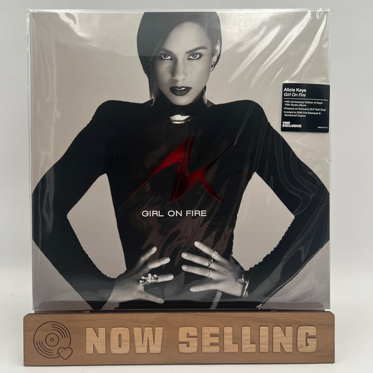 Alicia Keys - Girl On Fire Vinyl LP Red Opaque Numbered