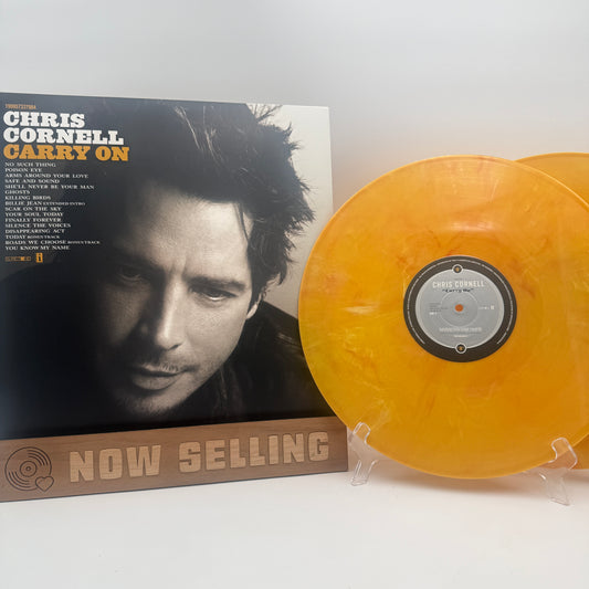 Chris Cornell - Carry On Vinyl LP Reissue Yellow Orange Heliacal Sun IVC Soundgarden