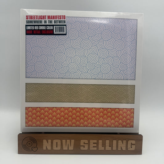 Streetlight Manifesto - Somewhere In The Between Vinyl LP Reissue Red Smoke SEALED Indie Exclusive