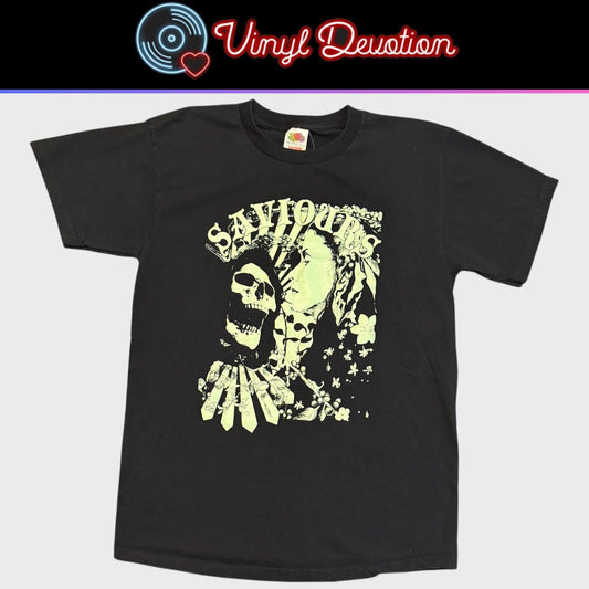 Saviours Band Vintage Black T-Shirt Size M