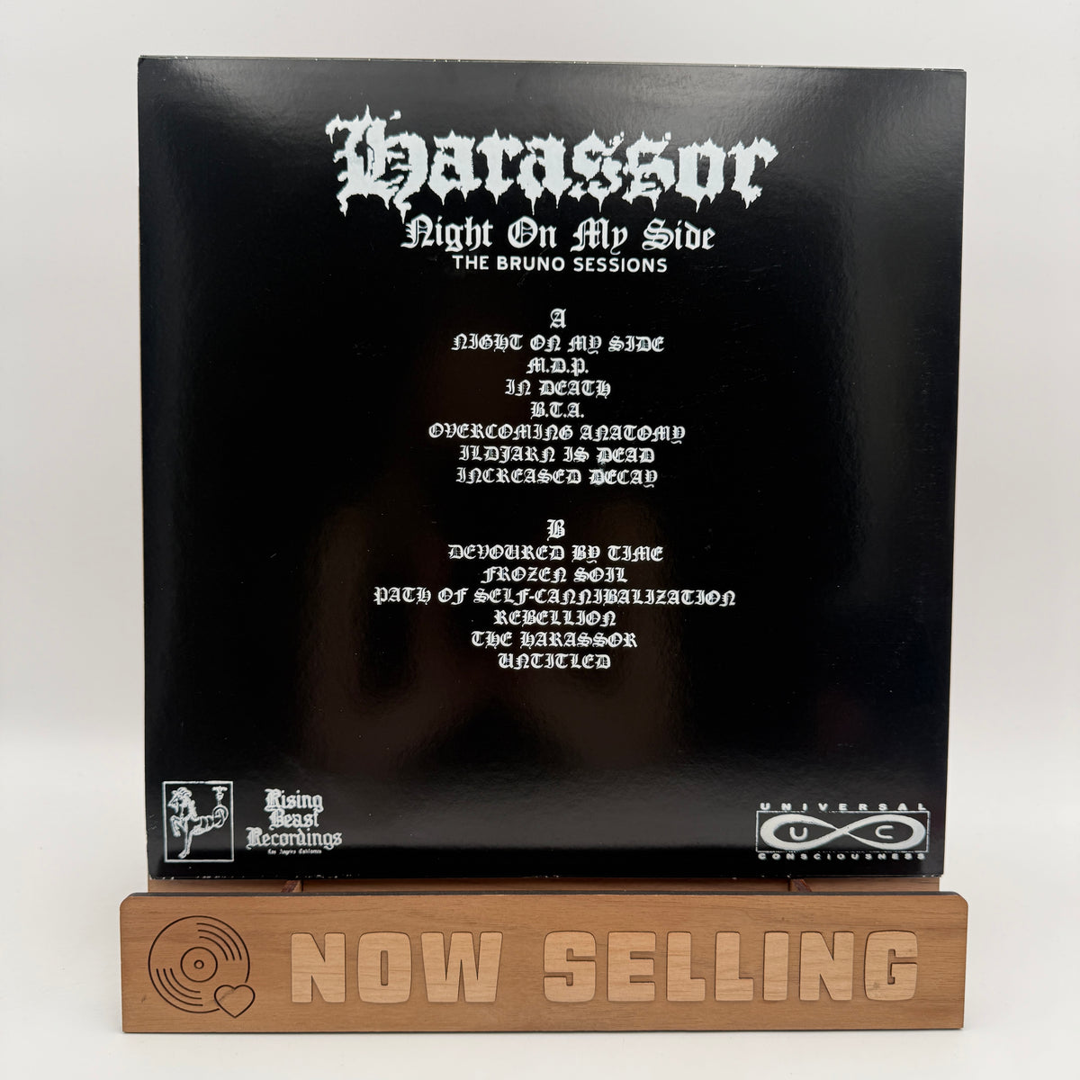 Harassor - Night On My Side: The Bruno Sessions Vinyl LP