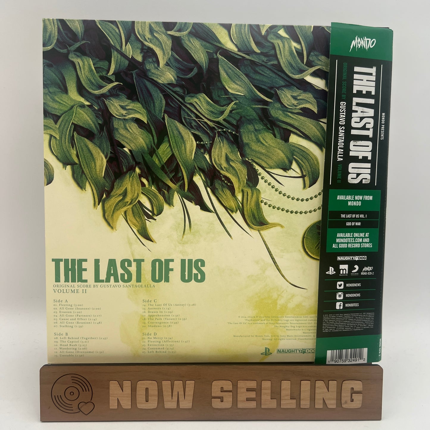 The Last Of Us Volume II Soundtrack Vinyl LP Clear w/ Splatter Mondo