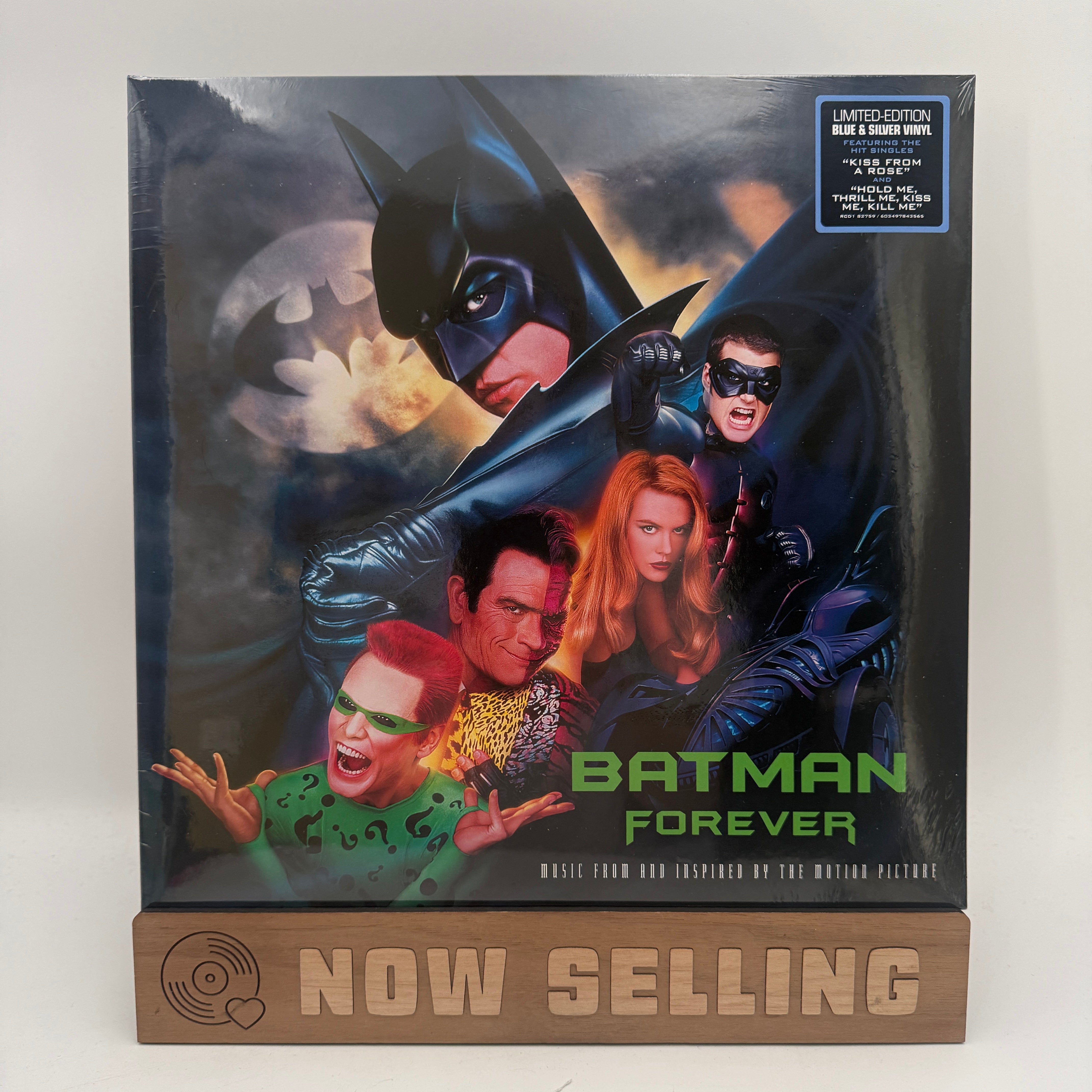 Batman Forever Soundtrack Music From And Inspired By Vinyl LP Blue