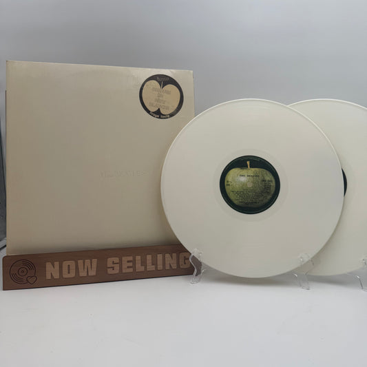 The Beatles - The Beatles Self Titled White Album Vinyl LP White 1978 France SMO 2051/52