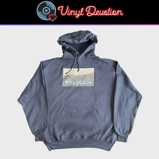 Pelican Band The Fire In Our Throats Will Beckon The Thaw Navy Vintage Pullover Hoodie Size L