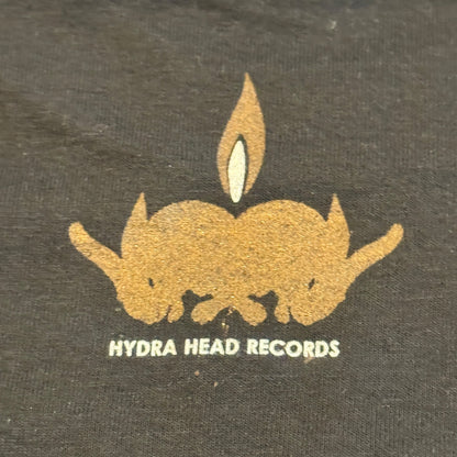 Harkonen Band Shake Harder Boy 2002 Vintage T-Shirt Size L Helms Alee Botch