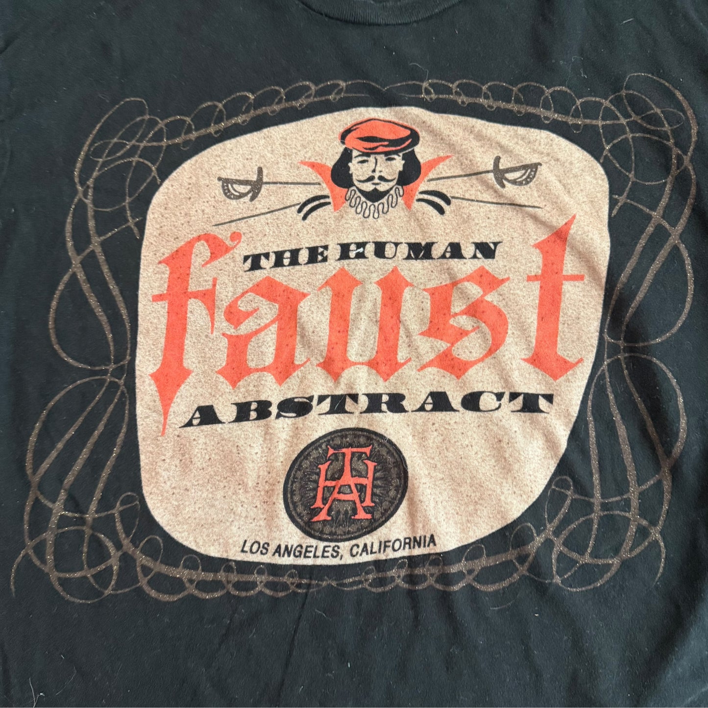 The Human Abstract Band Faust - Digital Veil T-Shirt Size