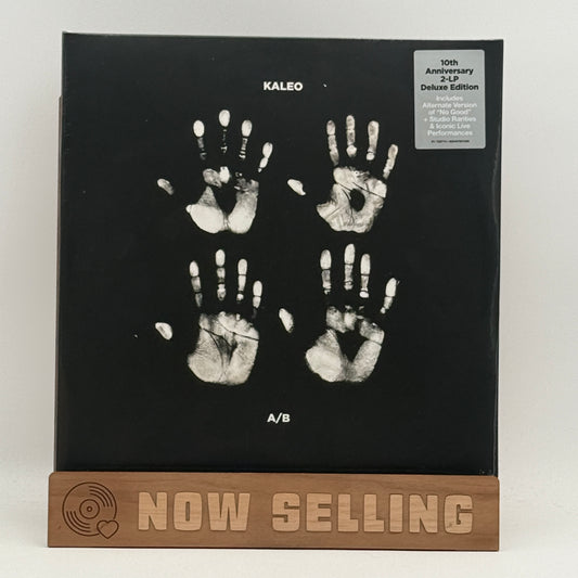 Kaleo - A/B Vinyl LP White / Black SEALED 10th Anniversary Deluxe Edition