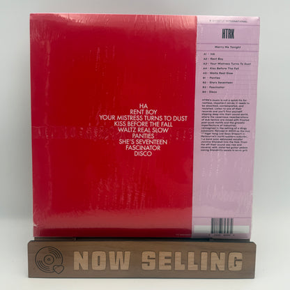 HTRK - Marry Me Tonight Vinyl LP Pink & Black SEALED [DING]