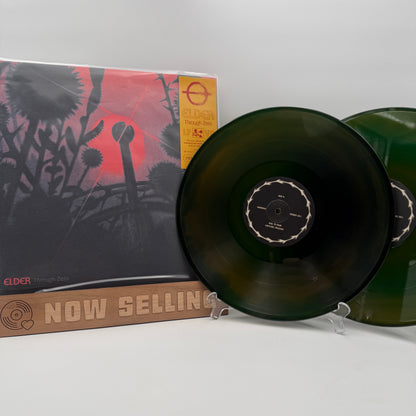 Elder - Through Zero Vinyl LP Green / Orange Merge Multi-Colored Indie Exclusive