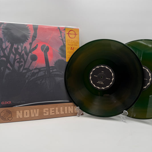Elder - Through Zero Vinyl LP Green / Orange Merge Multi-Colored Indie Exclusive