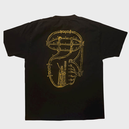 Lightning Swords Of Death Band T-Shirt Size L Cryptic Slaughter Expulsion Dr. Know The Cauterized