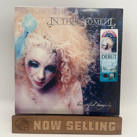 In This Moment - Beautiful Tragedy Vinyl LP Reissue Blueberry Jam & Strawberry Splatter SEALED