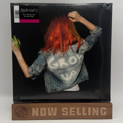 Paramore - Paramore Self Titled Vinyl LP Reissue Hot Pink / Neon Orange Split SEALED Alt Cover