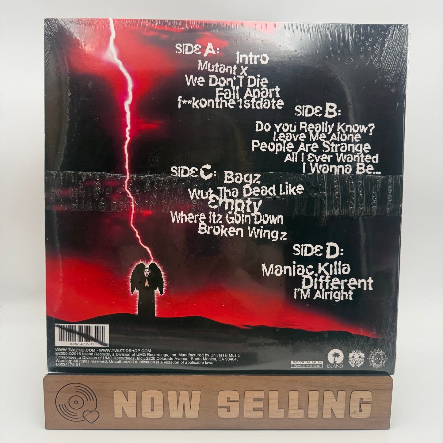 Twiztid - Freek Show Vinyl LP 1st Press SEALED White Red Splatter Insane Clown Posse