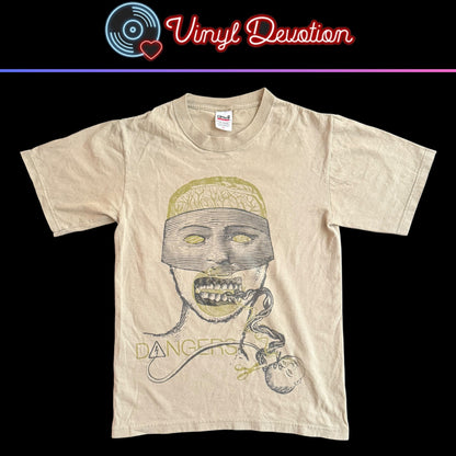 Dangers Hardcore Band Head Baby Tan T-Shirt Size S Graf Orlock