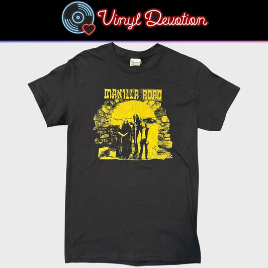 Manilla Road Band Crystal Logic T-Shirt Size S