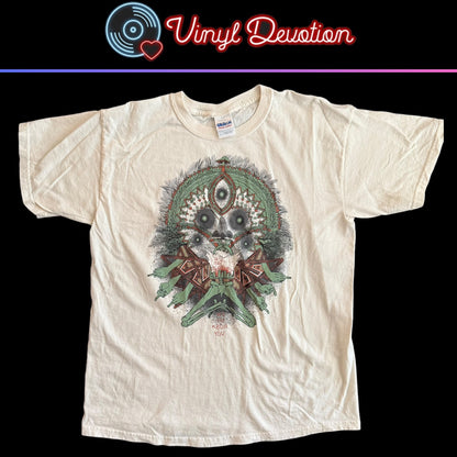 Clouds Band We Are Above You Fingers White T-Shirt Size L Converge Cave In American Nightmare