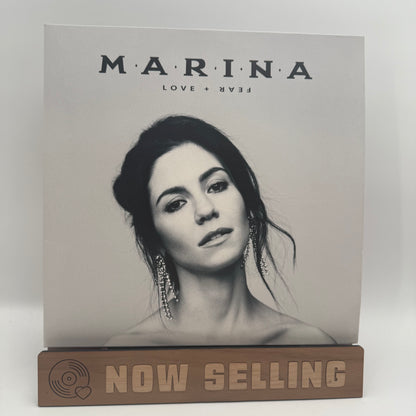 Marina - Love + Fear Vinyl LP Black / White Marina And The Diamonds