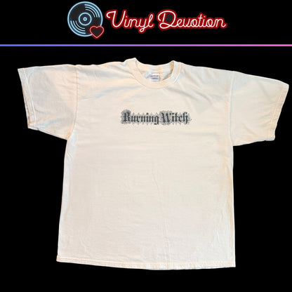 Burning Witch Band Vintage White T-Shirt Size XL Sunn O))) Khanate Goatsnake Asva