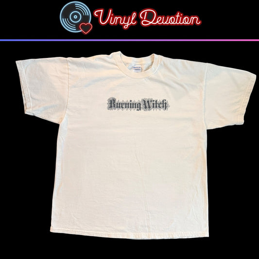 Burning Witch Band Vintage White T-Shirt Size XL Sunn O))) Khanate Goatsnake Asva