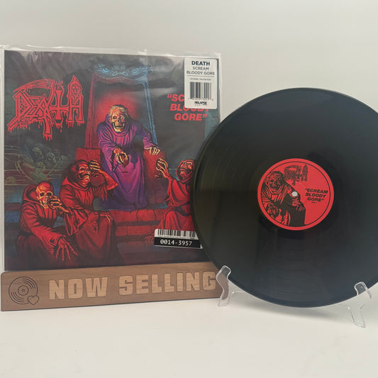 Death - Scream Bloody Gore Vinyl LP Reissue Repress