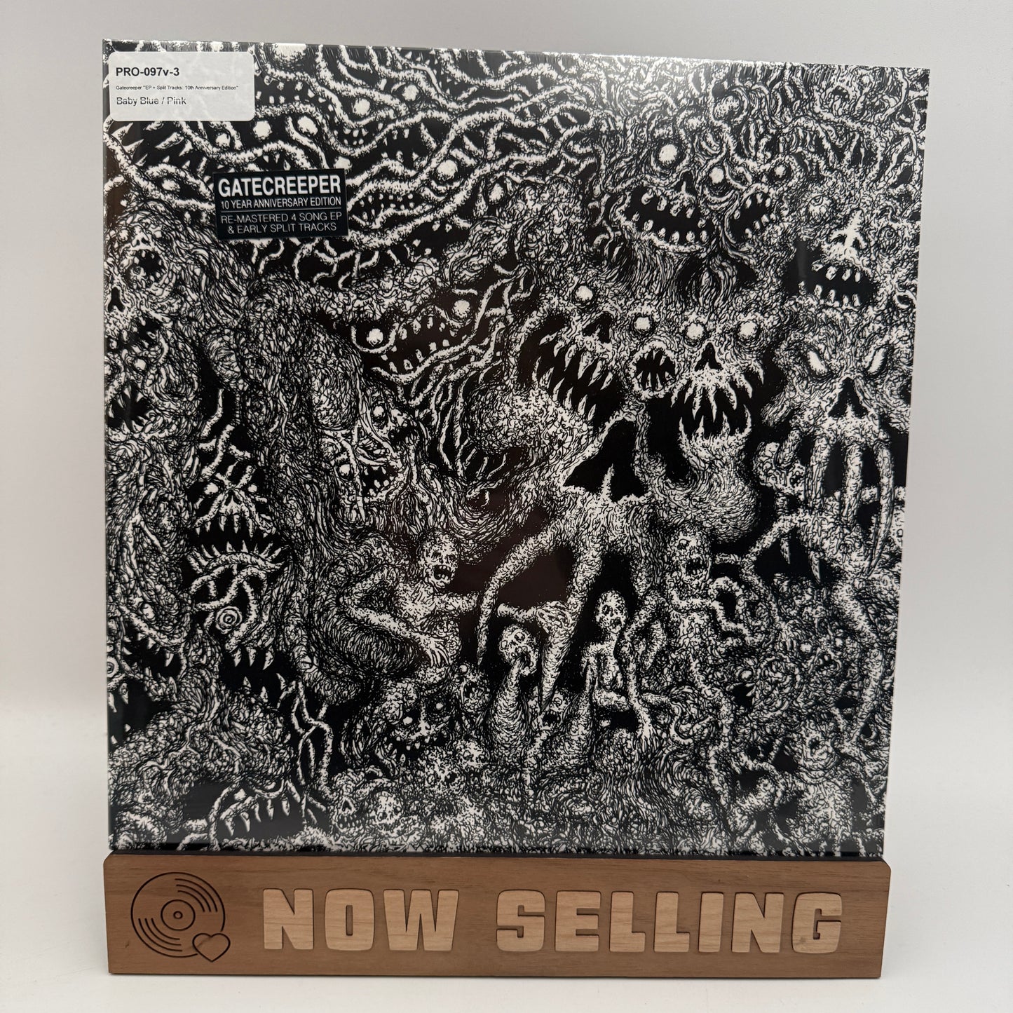 Gatecreeper - Gatecreeper Self Titled Vinyl EP Baby Blue / Pink Split SEALED