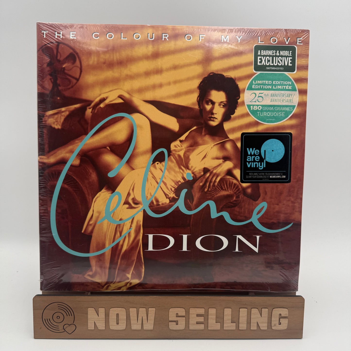 Celine Dion - The Colour Of My Love Vinyl LP Turquoise SEALED