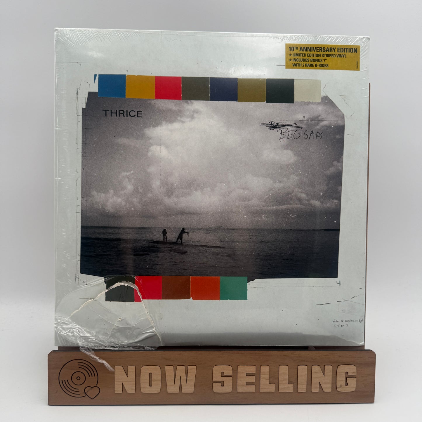 Thrice - Beggars Vinyl LP Color Striped w/ 7" SEALED [READ]