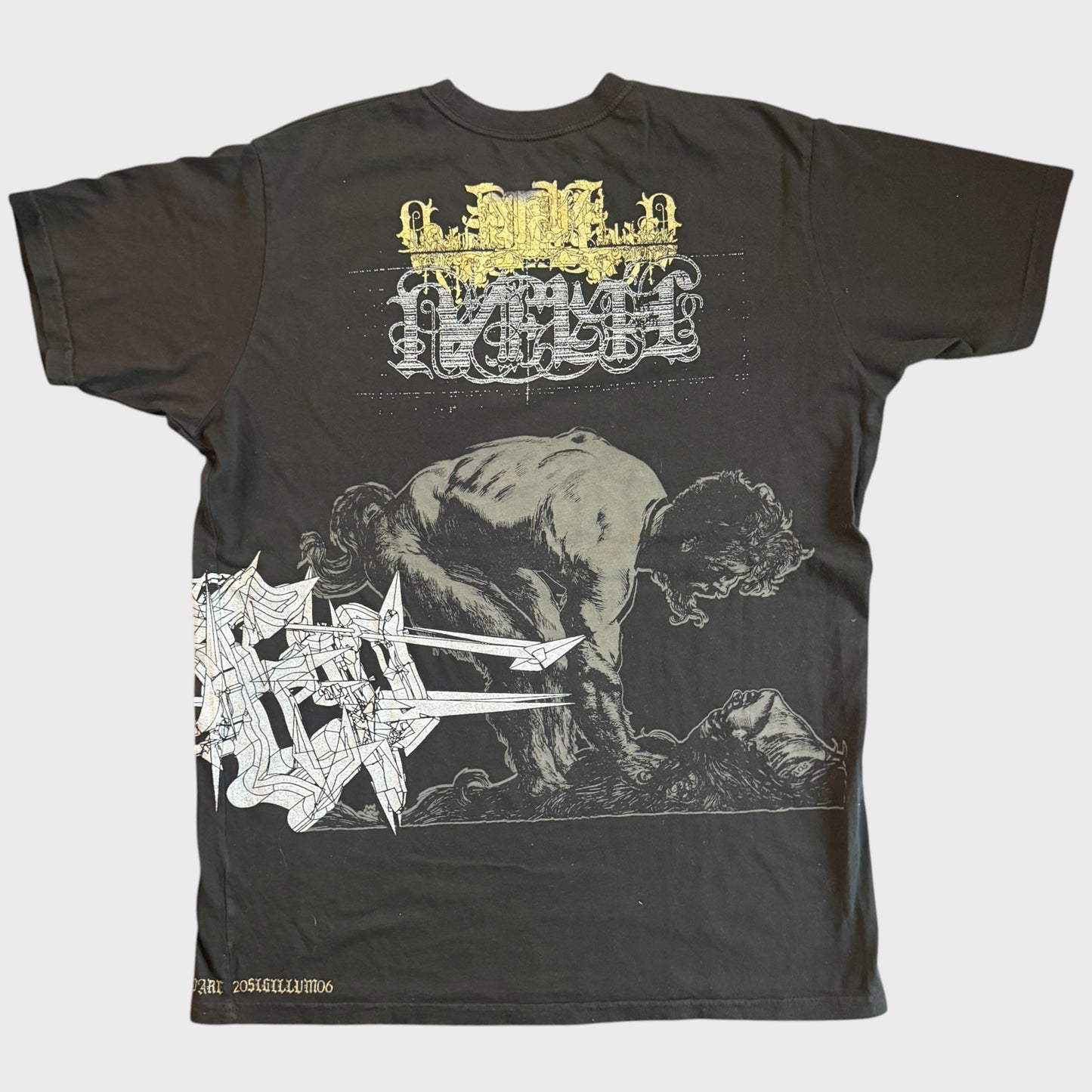 Robotic Boot Stephen O'Malley Khanate T-Shirt Size L Burning Witch Sunn O))) 2XH VS. HHR
