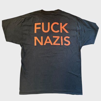 I Declare War Deathcore Band Fuck Nazis Vintage T-Shirt Size XL
