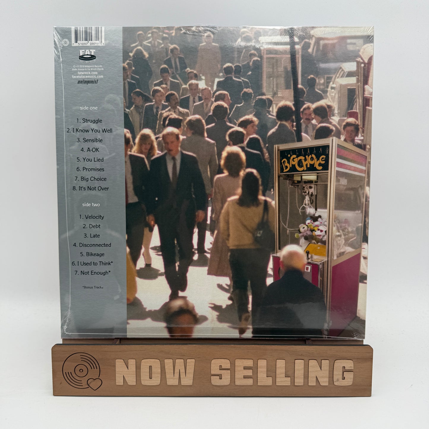 Face To Face - Big Choice Vinyl LP Reissue SEALED