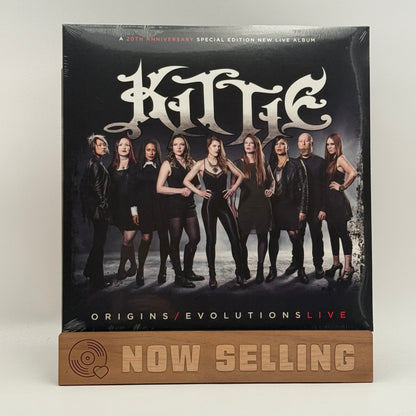 Kittie - Origins / Evolutions Vinyl LP Dark Red w/ Black Swirl SEALED