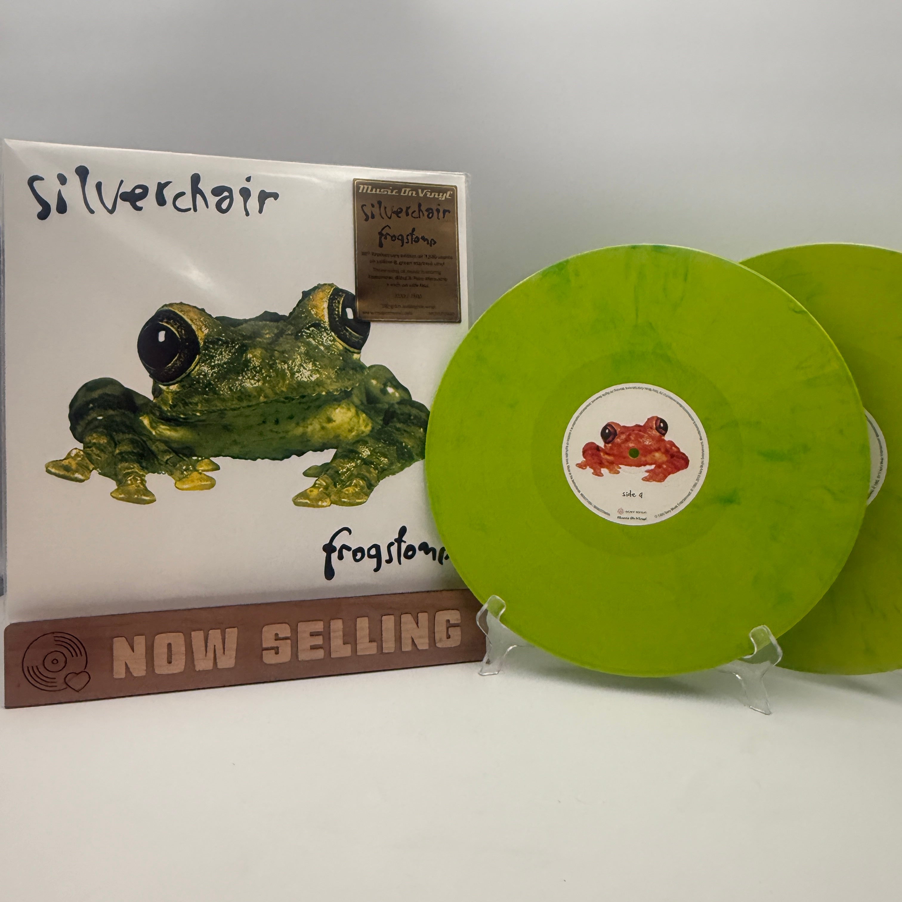 Silverchair - Frogstomp Vinyl LP Reissue Yellow Green Marbled MOV