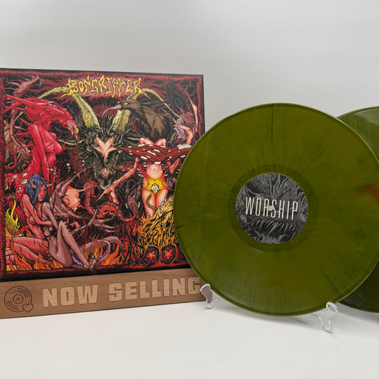 Bongripper - Satan Worshipping Doom Vinyl LP 2018 Original Mix Camo Green