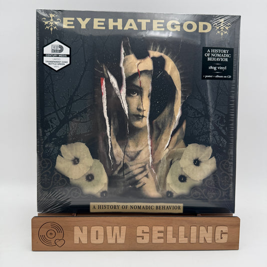 EyeHateGod - A History Of Nomadic Behavior Vinyl LP Coke Bottle Green SEALED