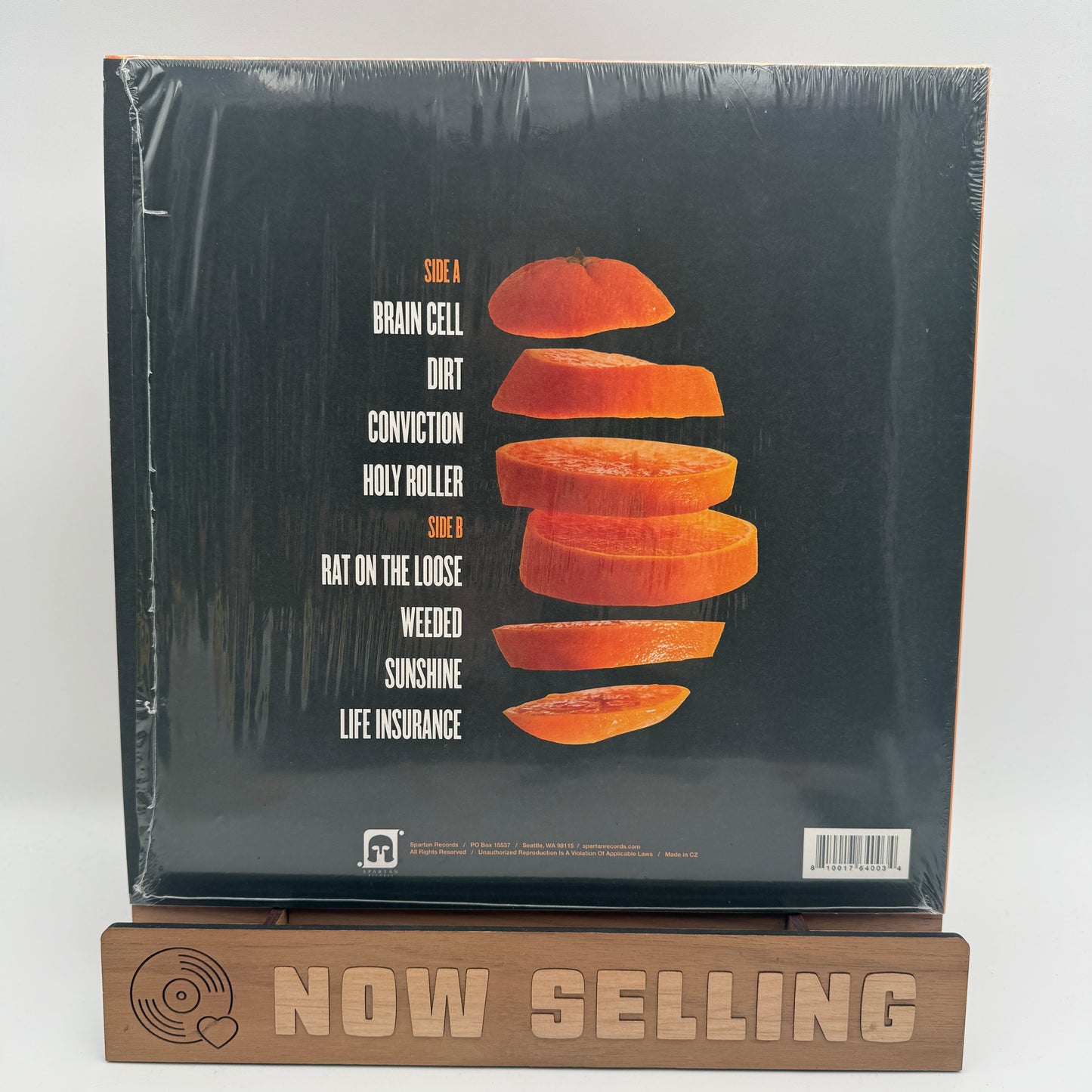 Florida Man - Tropical Depression Vinyl LP Orange / White Pinwheel w/ Splatter