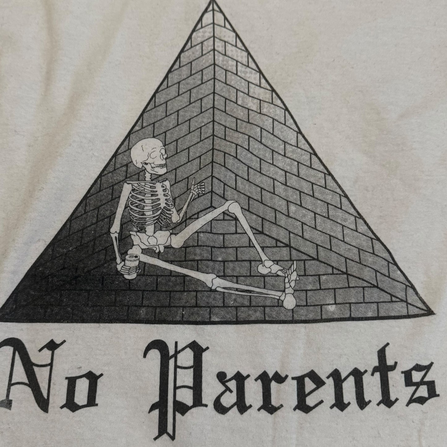 No Parents Band May The Thirst Be With You White T-Shirt Size M