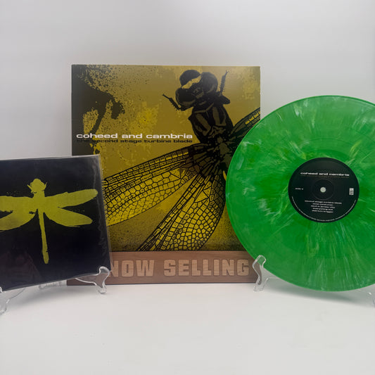 Coheed And Cambria - The Second Stage Turbine Blade Vinyl LP 201 1 Green Marble w/ 7"