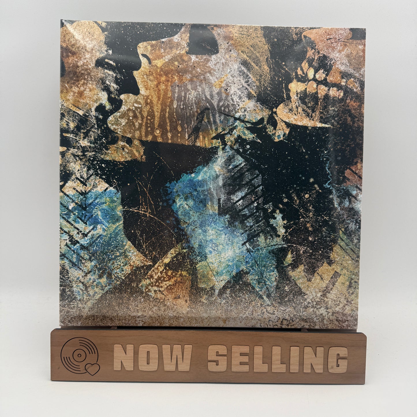 Converge - Axe To Fall Vinyl LP Golden Chip in Cyan SEALED