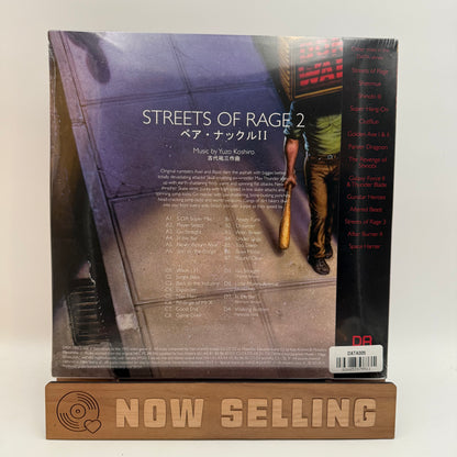 Streets Of Rage 2 = ベア・ナックルII Soundtrack Vinyl LP Clear SEALED Yuzo Koshiro