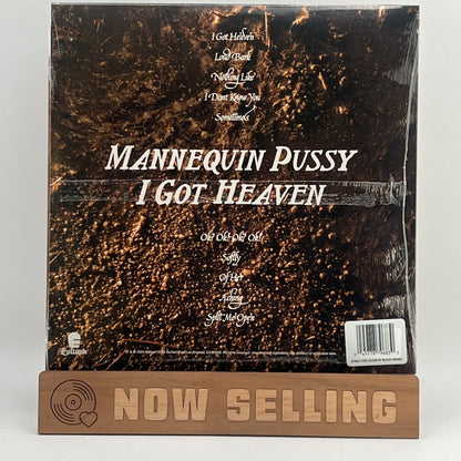 Mannequin Pussy - I Got Heaven Vinyl LP Clear w/ Black Smoke SEALED