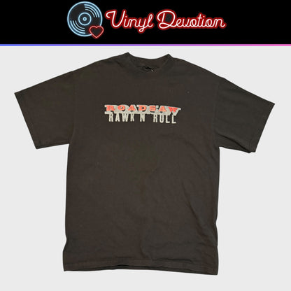 Roadsaw Band Rawk N' Roll Vintage T-Shirt Size M No Tag Slapshot Nebula Scissorfight