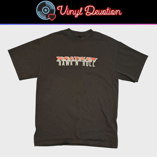 Roadsaw Band Rawk N' Roll Vintage T-Shirt Size M No Tag Slapshot Nebula Scissorfight