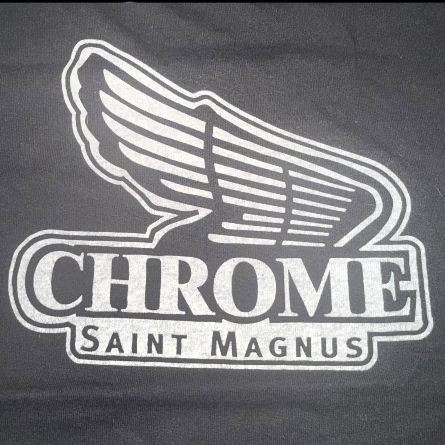 Chrome Saint Magnus Record Label Vintage T-Shirt Size Youth Large Fits Like Small Knut Cave In Systral