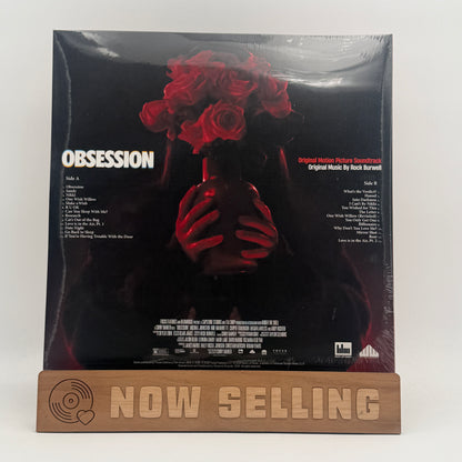 Obsession Soundtrack Vinyl LP Pearlescent Red SEALED Rock Burwell