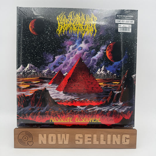 Blood Incantation - Absolute Elsewhere Vinyl LP Cosmic Void Liquid Filled SEALED Numbered